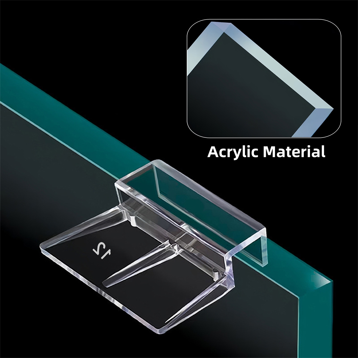 10Pcs Transparent Acrylic Fish - Aquarium Fish Elevator のレビューと価格