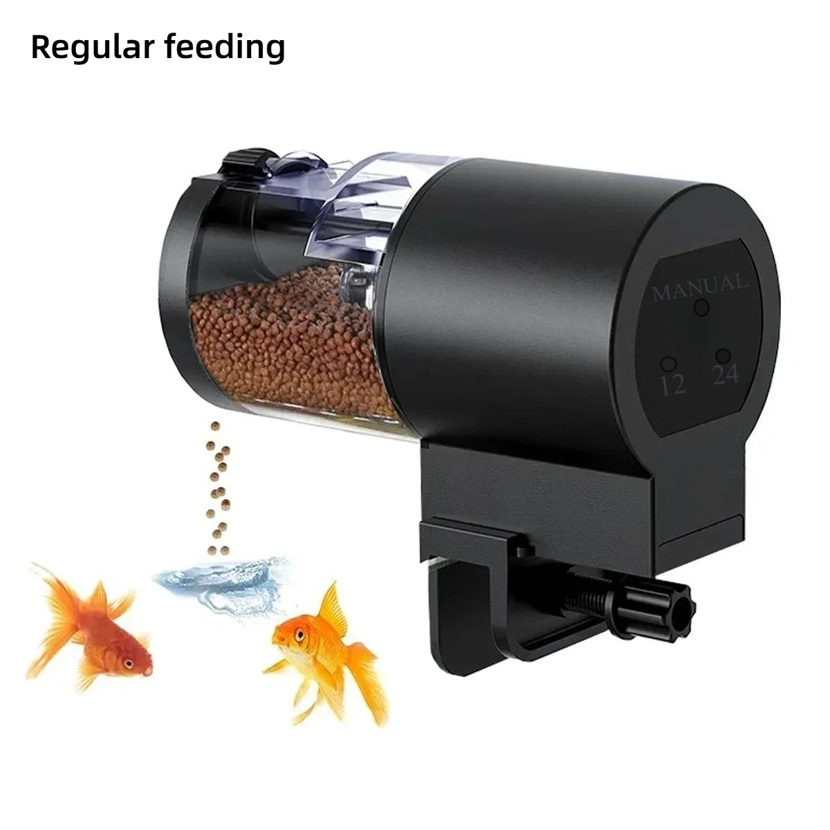 Automatic Fish Feeder 100ML Ca - Aquarium Fish Feeder のレビューと価格