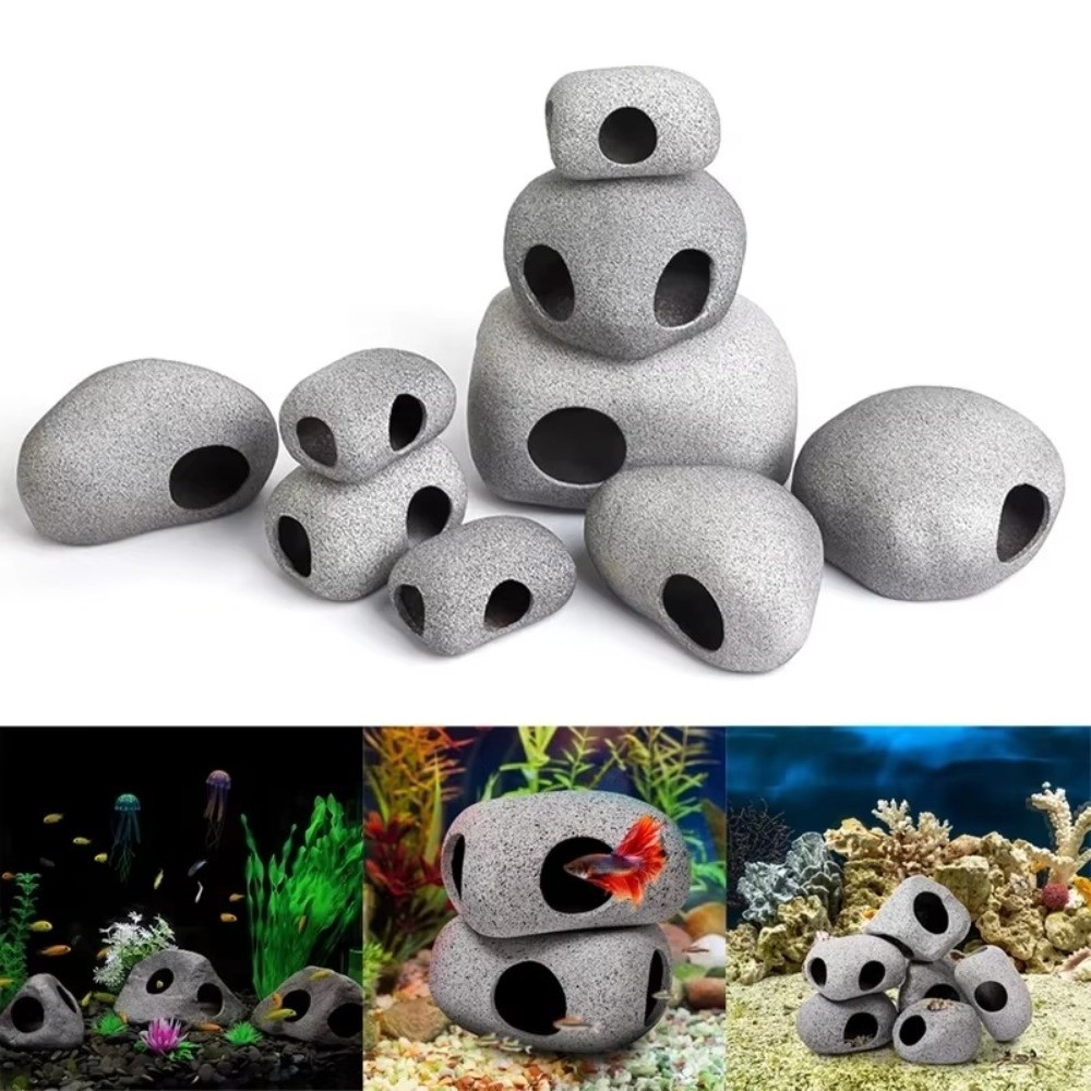 Purple Clay Aquarium Hideaway  - Aquarium Fish Hide のレビューと価格
