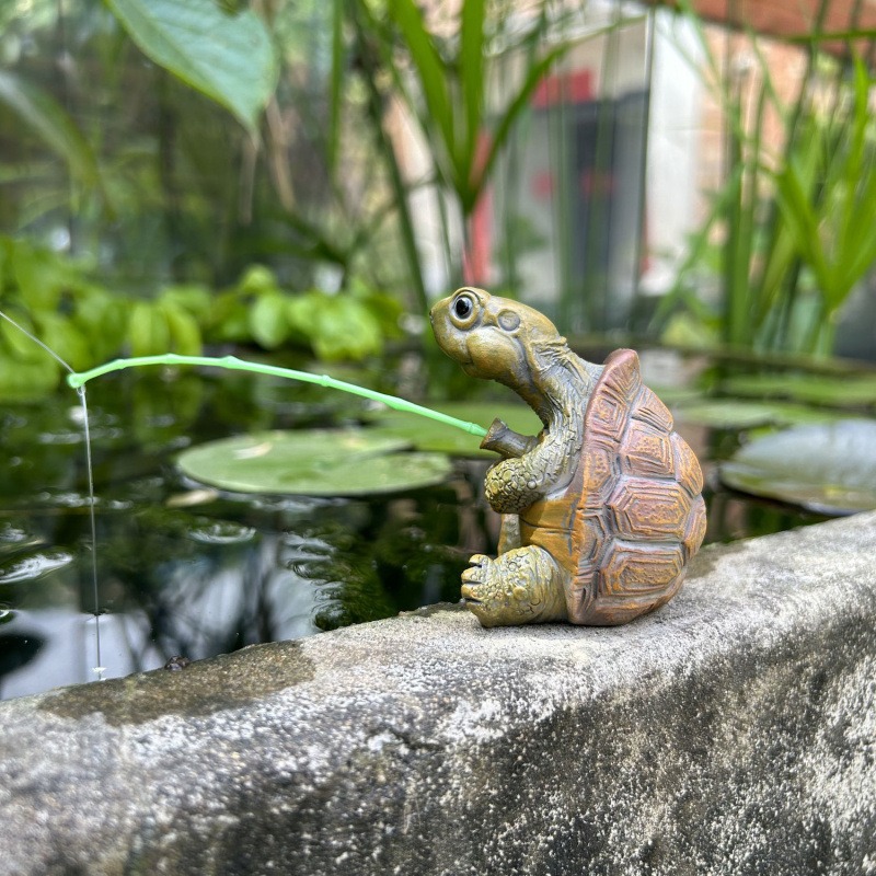 Turtle fishing fish tank aquar - Aquarium Fish Pond のレビューと価格