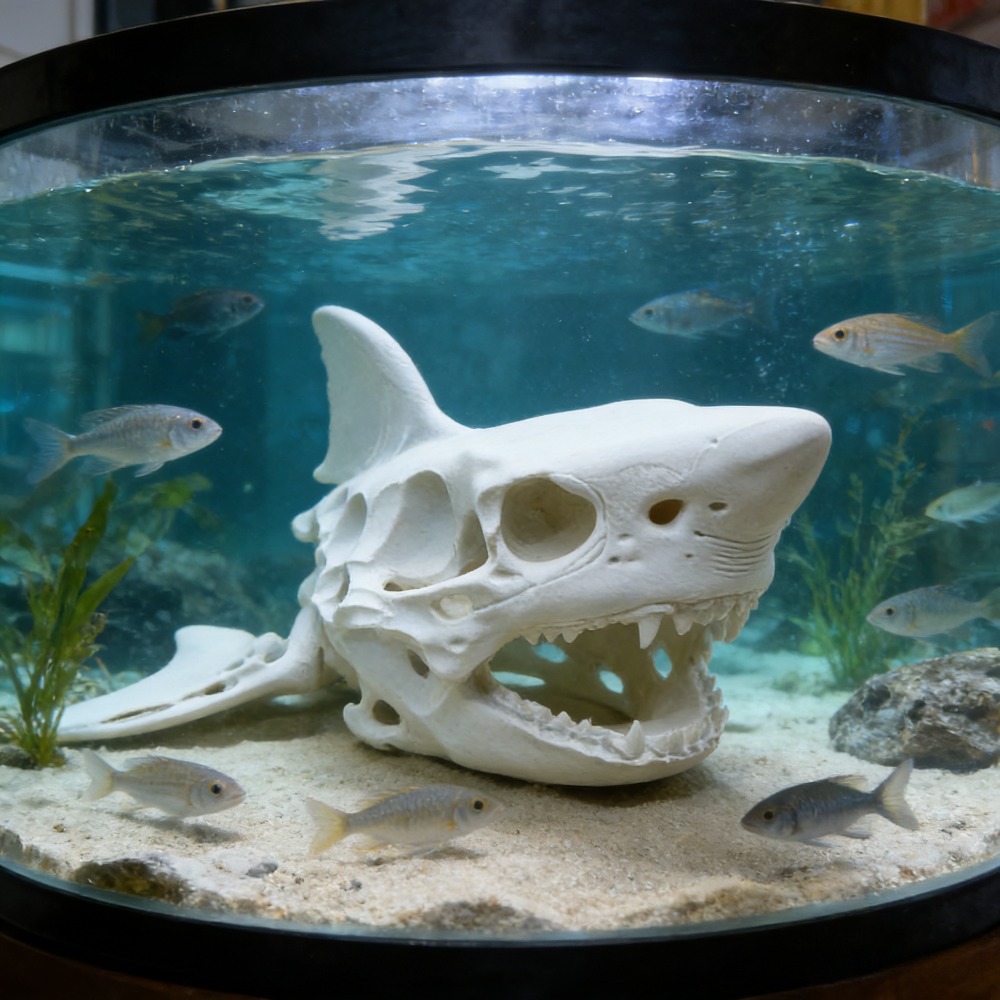 3D Printing Shark Skull Skelet - Aquarium Fish Shark のレビューと価格