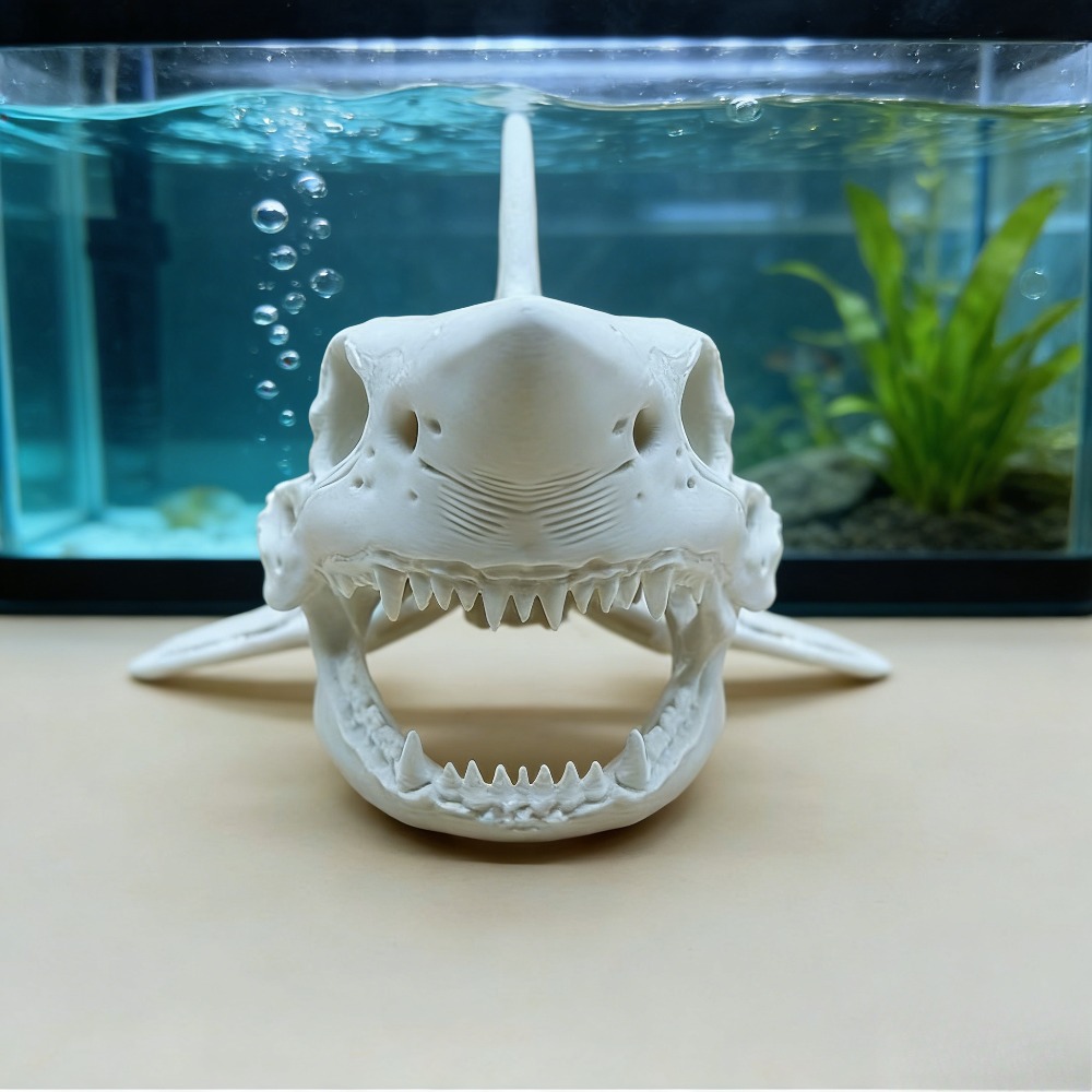 3D Printing Shark Skull Skelet - Aquarium Fish Shark のレビューと価格
