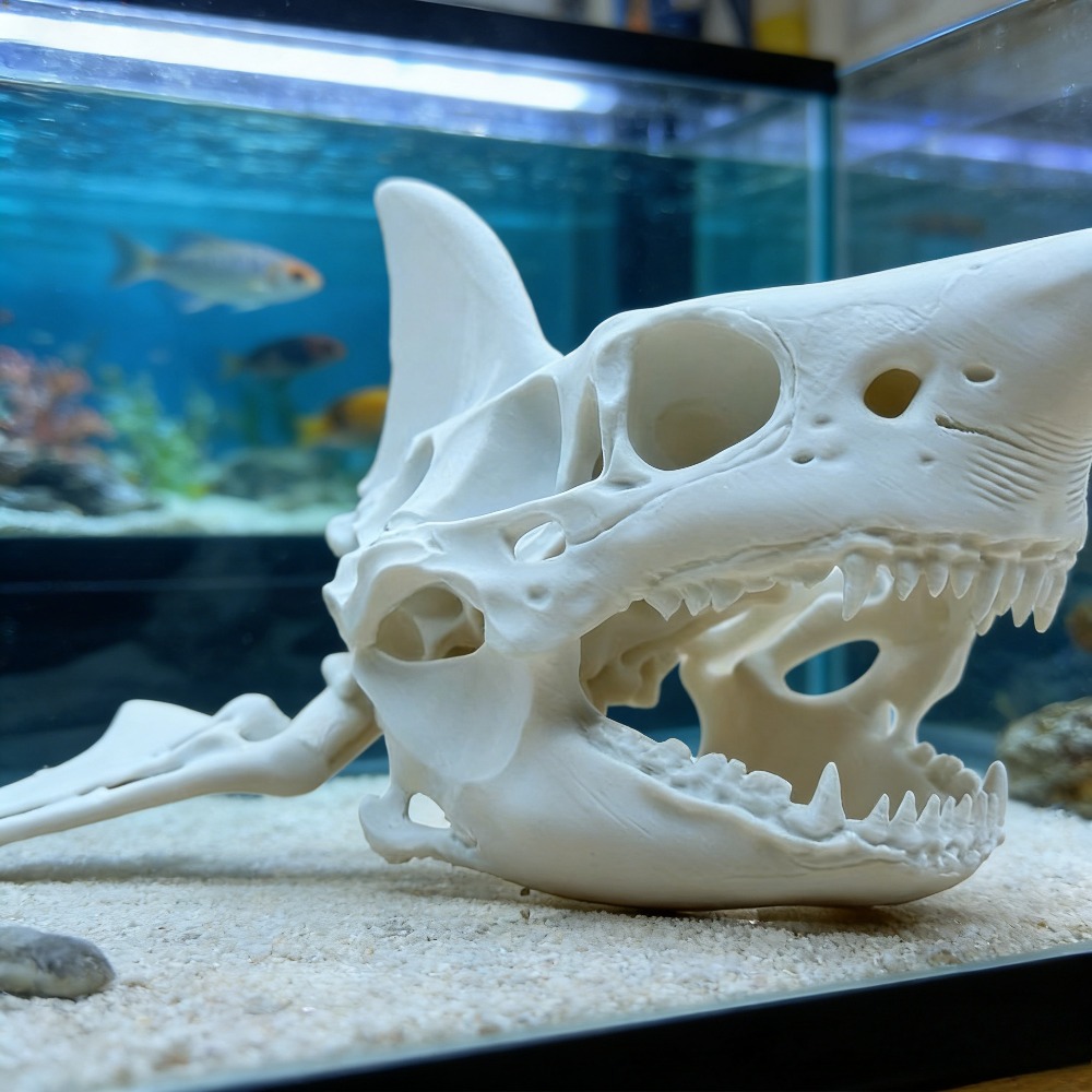 3D Printing Shark Skull Skelet - Aquarium Fish Shark のレビューと価格