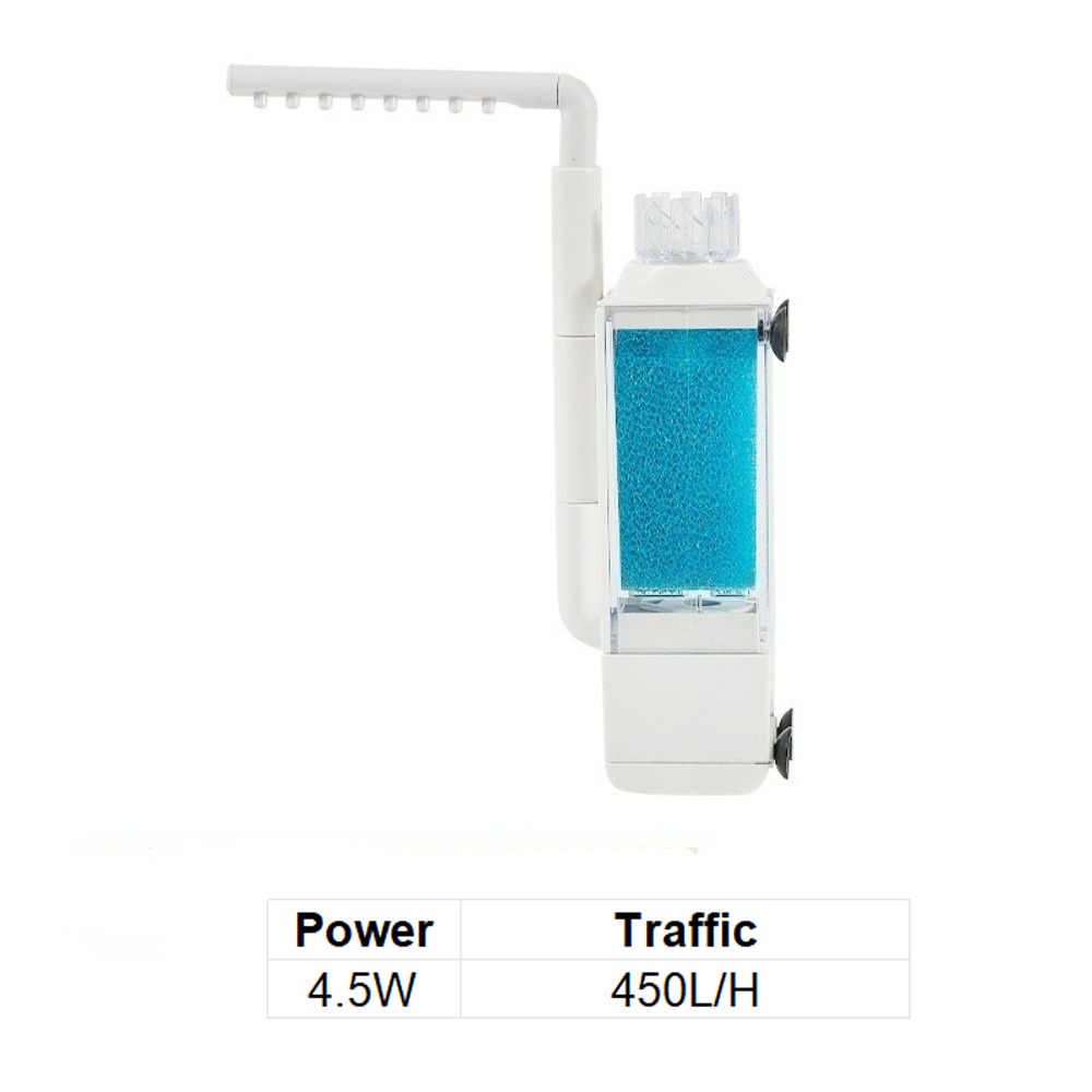 3-in-1 USB Fish Tank Filter Si - Air Pump Silent のレビューと価格