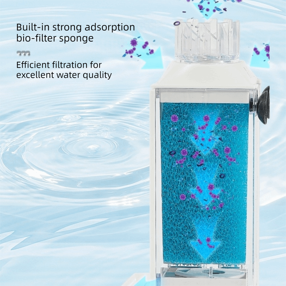 3-in-1 USB Fish Tank Filter Si - Air Pump Silent のレビューと価格