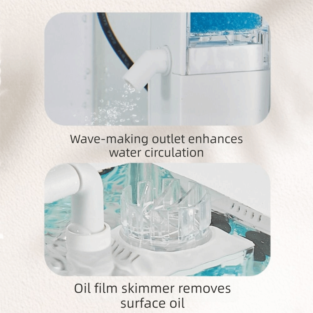 3-in-1 USB Fish Tank Filter Si - Air Pump Silent のレビューと価格