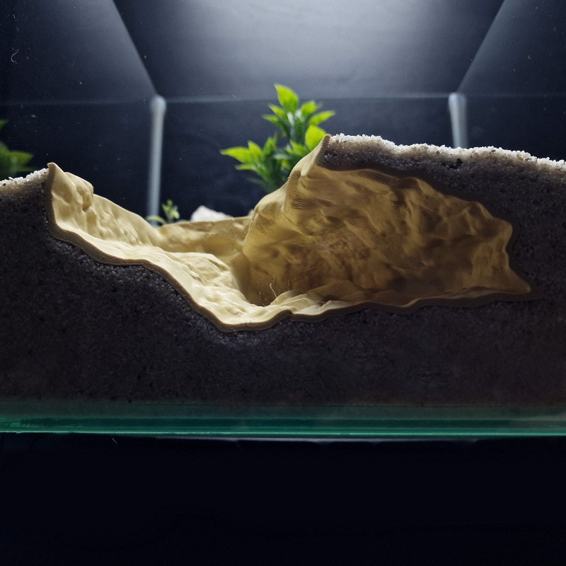 3D Printed High Sim Natural Ro - Aquarium Fish Hide のレビューと価格
