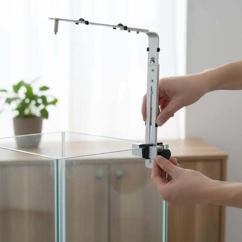 New Fish Light Holder Aluminum - Aquarium Fish Lamp のレビューと価格