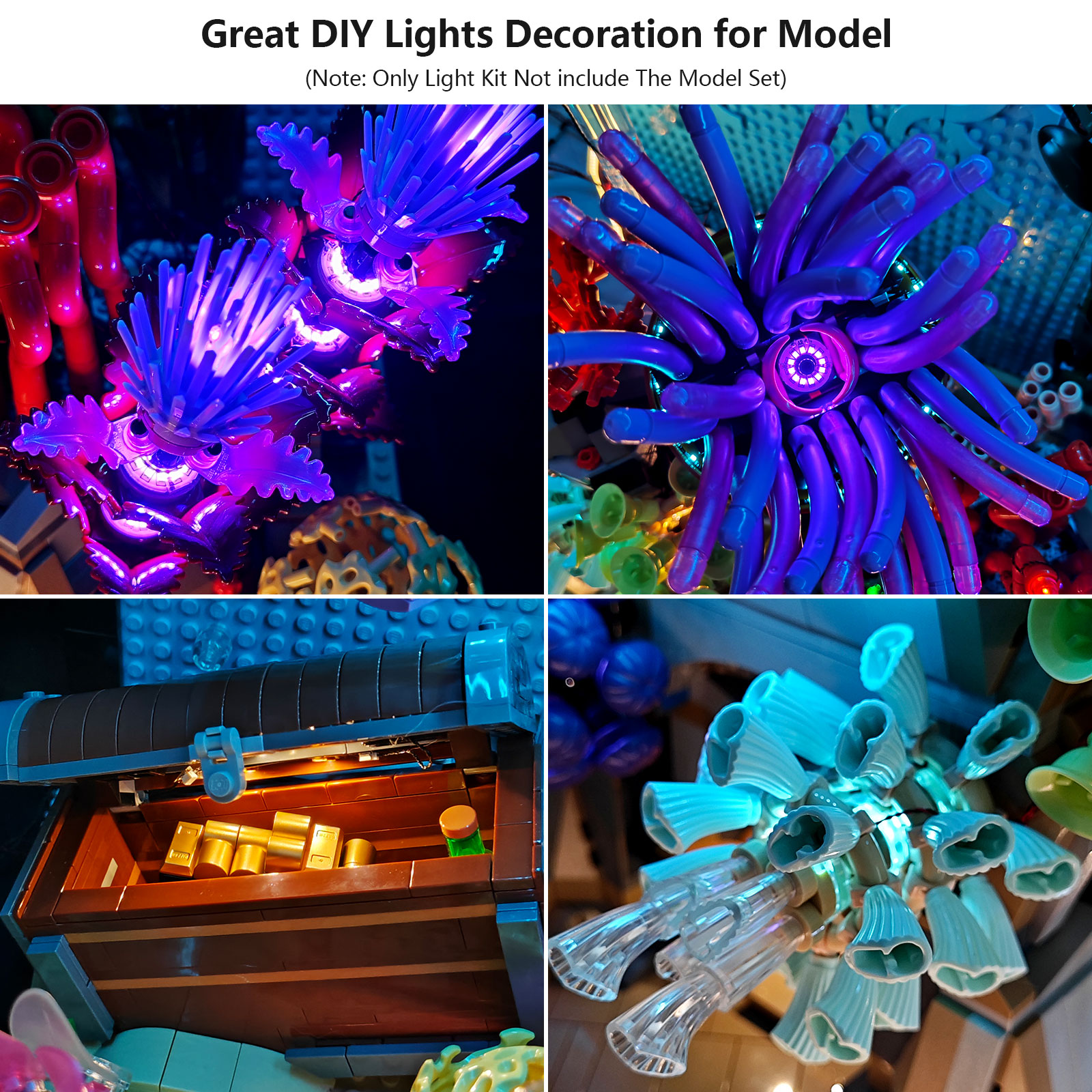 LYBMTWF LED Lighting Kit Compa - Aquarium Fish Lamp のレビューと価格