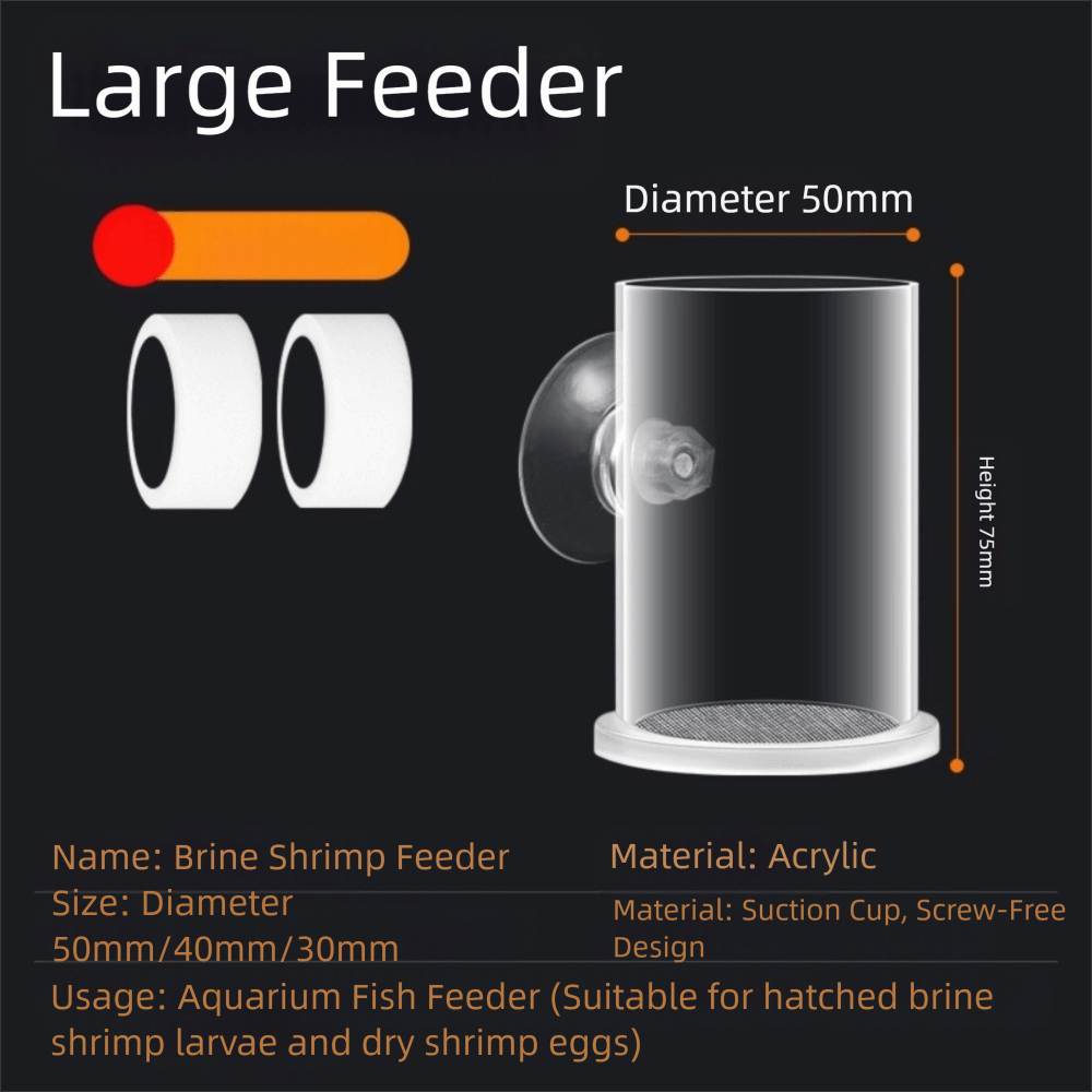 Acrylic Brine Shrimp Feeder Fi - Aquarium Fish Vitamin のレビューと価格