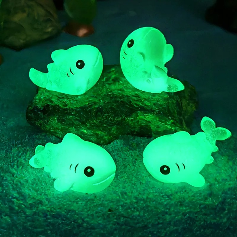 4pcs Luminous Shark Ornament S - Aquarium Fish Shark のレビューと価格