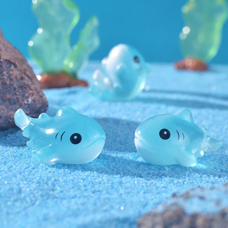 4pcs Luminous Shark Ornament S - Aquarium Fish Shark のレビューと価格