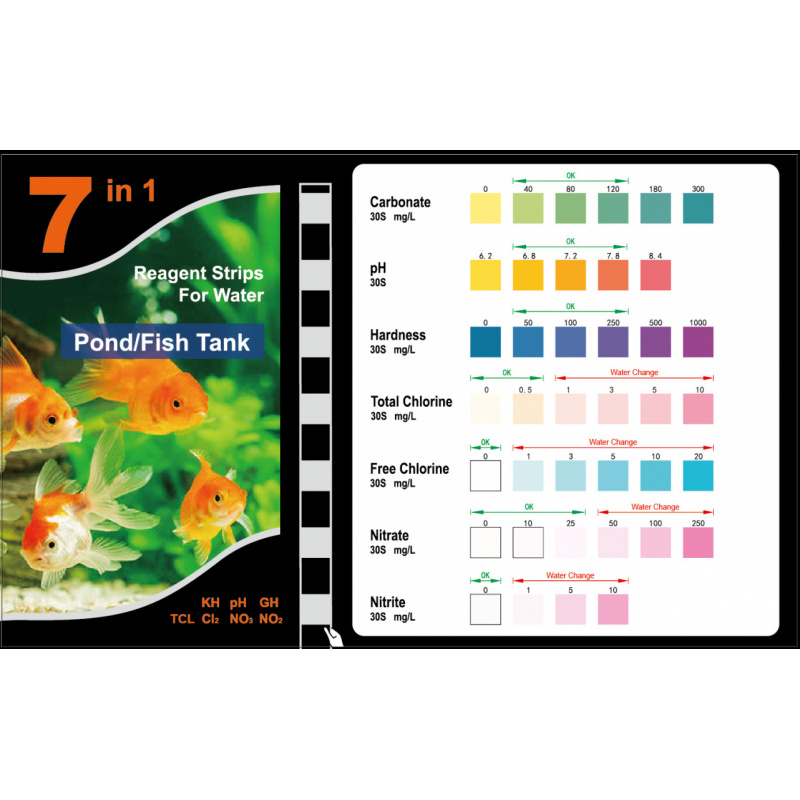 7-In-1 PH Test Strip, Aquarium - Aquarium Fish Pond のレビューと価格