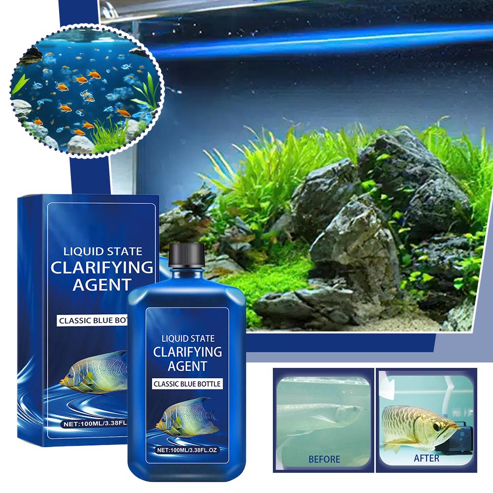 Fish Tank Liquid Water Clarifi - Aquarium Fish Vitamin のレビューと価格