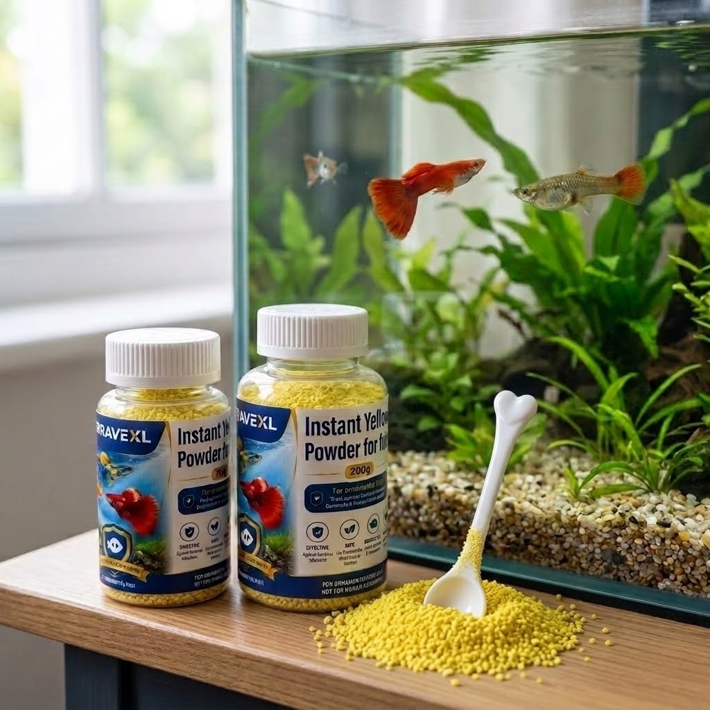 All-in-One Instant Yellow Powd - Aquarium Fish Vitamin のレビューと価格