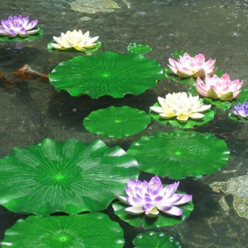 2026 Artificial Water Lily Lot - Aquarium Fish Pond のレビューと価格