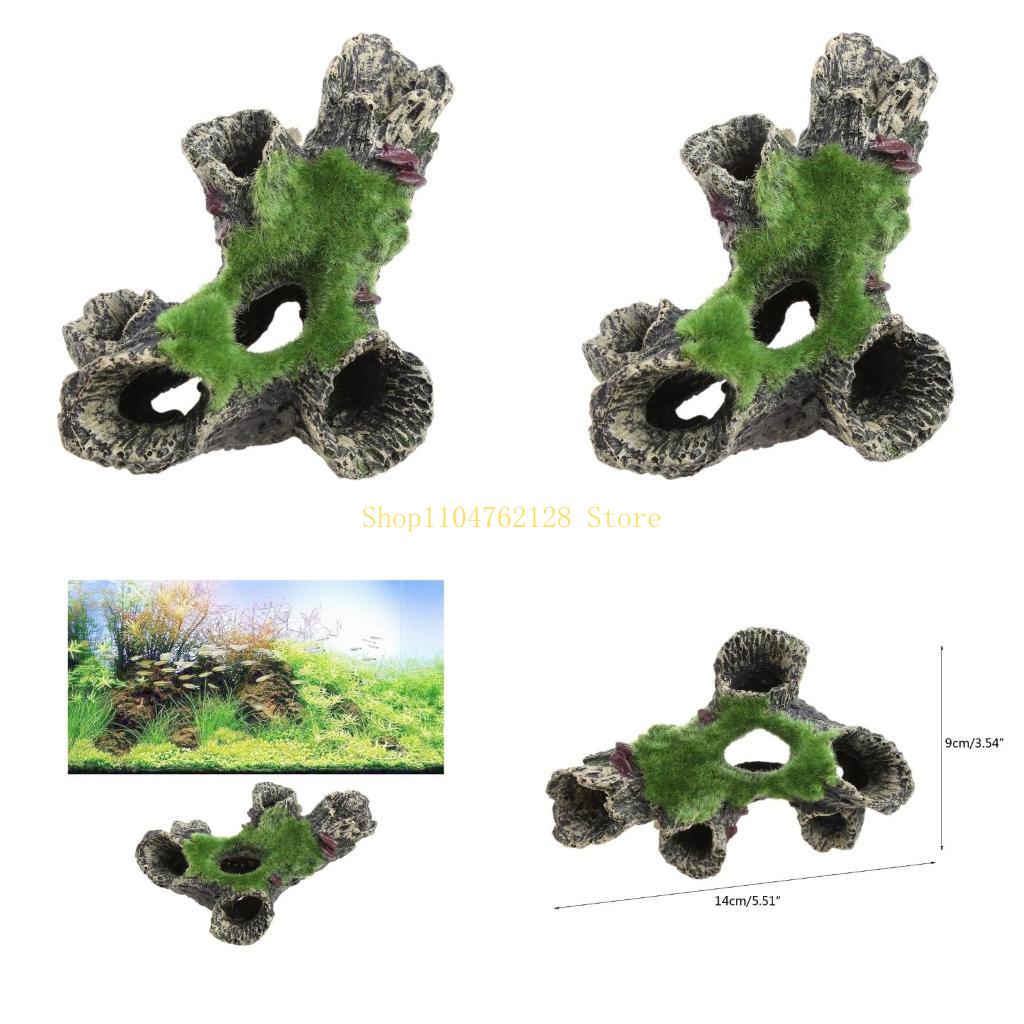 Aquarium Resin Cave Moss Tree  - Aquarium Fish For Sale のレビューと価格
