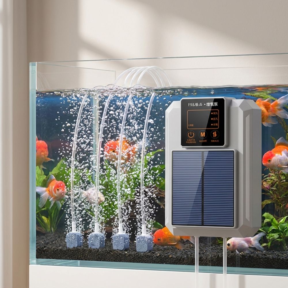 Super Silent Solar Oxygen Pump - Air Pump Silent のレビューと価格