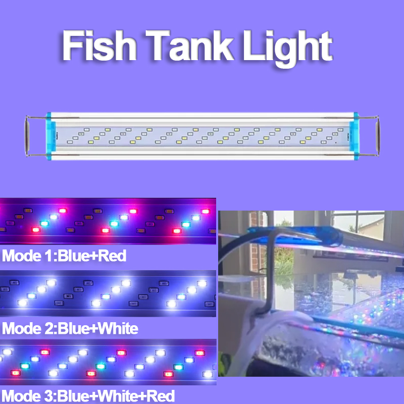 Fish Tank Light 18cm 28cm 38cm - Aquarium Fish Lamp のレビューと価格