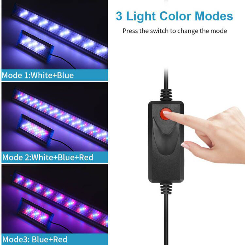 Fish Tank Light 18cm 28cm 38cm - Aquarium Fish Lamp のレビューと価格