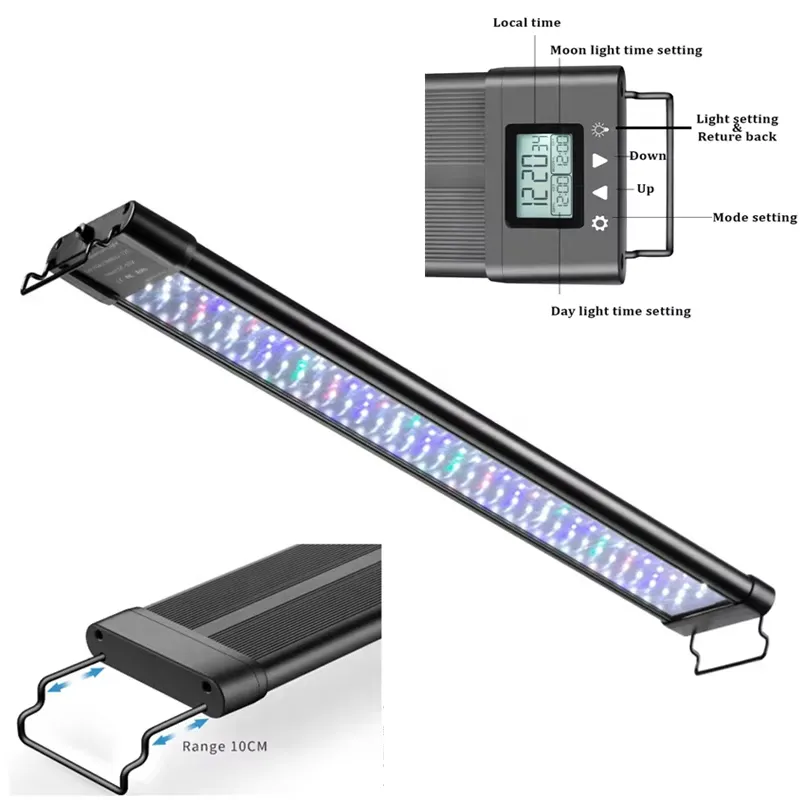 LED Programmable Aquarium Ligh - Aquarium Fish Lamp のレビューと価格
