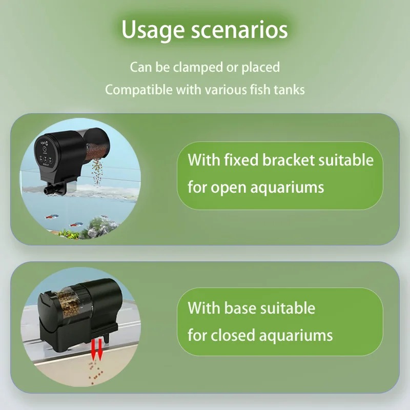 Fish Tank Feeder Intelligent T - Aquarium Fish Feeder のレビューと価格
