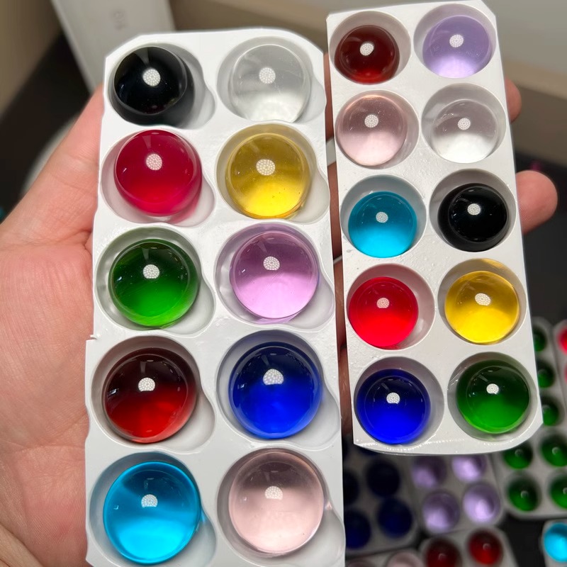 10/20pcs Solid Color Glass Bal - Aquarium Fish Bowl のレビューと価格