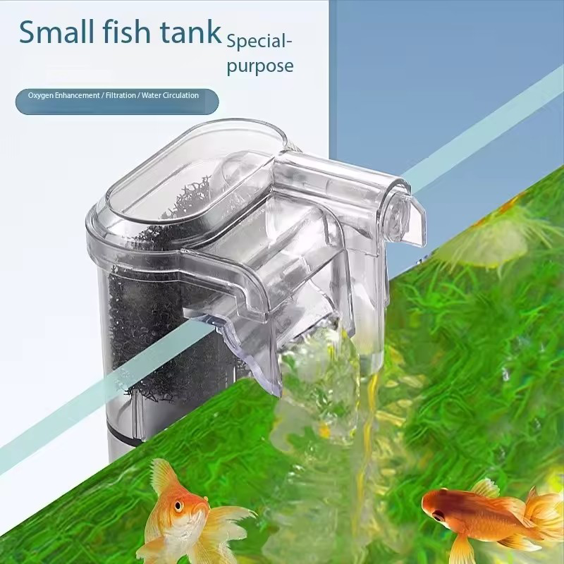 Mini Wall Hanging 3 In 1 Aquar - Air Pump Silent のレビューと価格