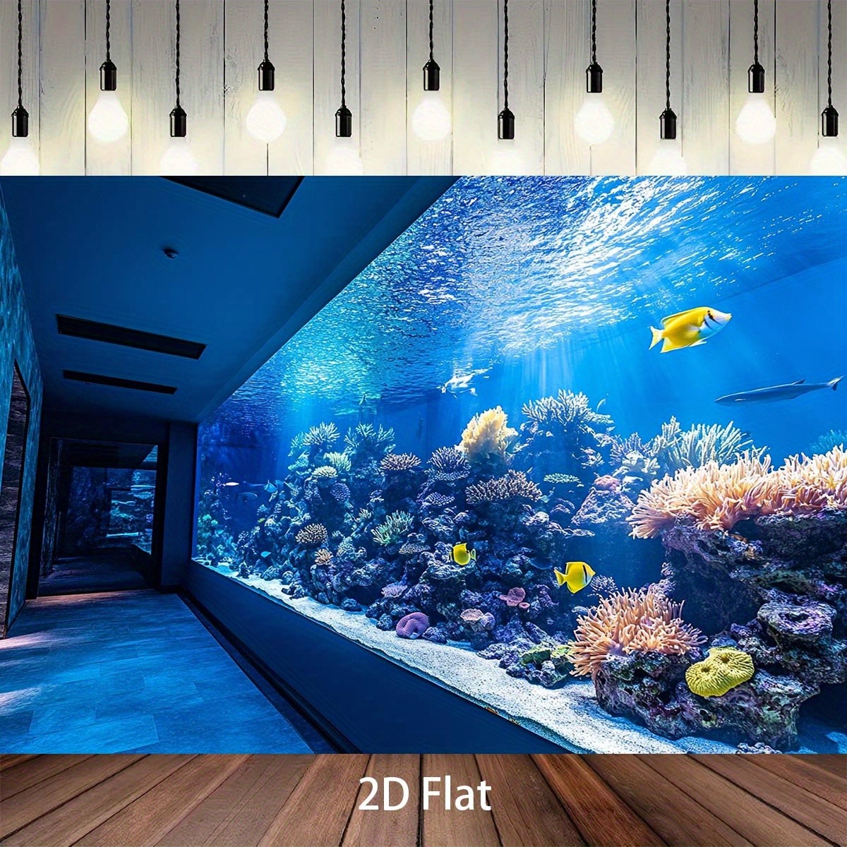 Vibrant Underwater Aquarium Ta - Aquarium Fish Bowl のレビューと価格