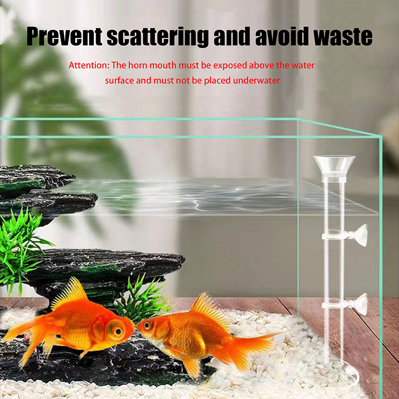 ⭐ Acrylic Aquarium Feeder Tube - Aquarium Fish Feeder のレビューと価格
