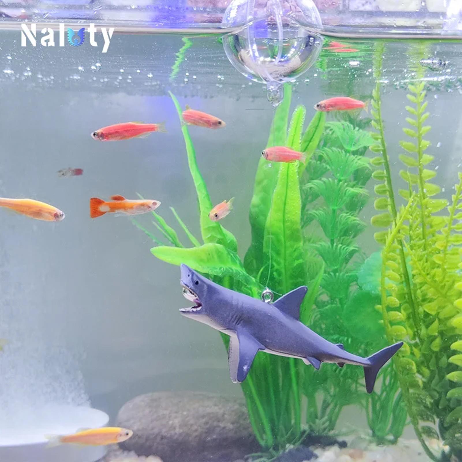 Floating Shark Aquarium Landsc - Aquarium Fish Shark のレビューと価格