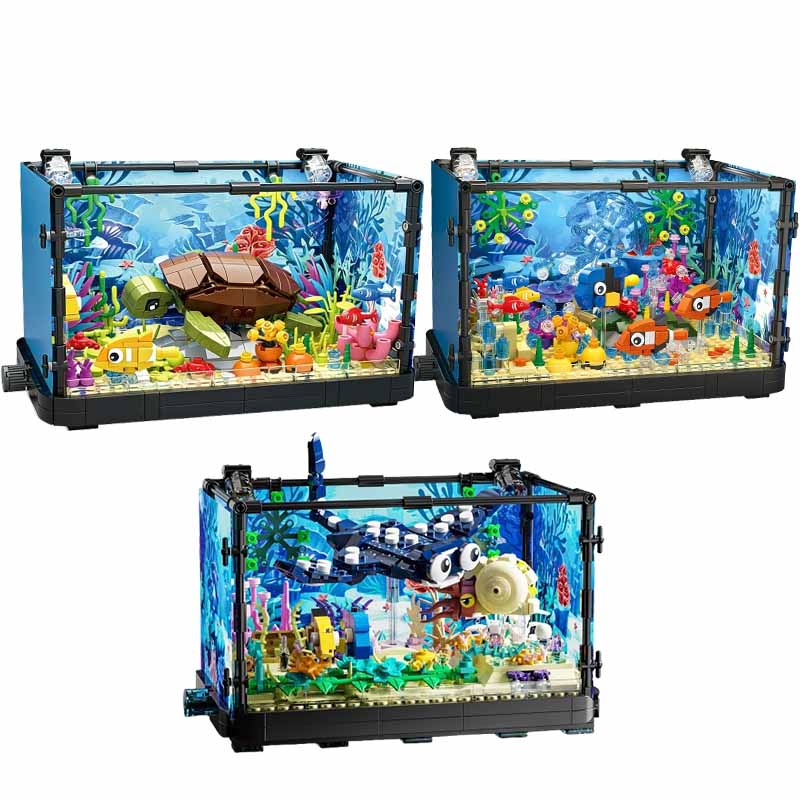 Fish Tank Building Block Set w - Aquarium Fish Saltwater のレビューと価格