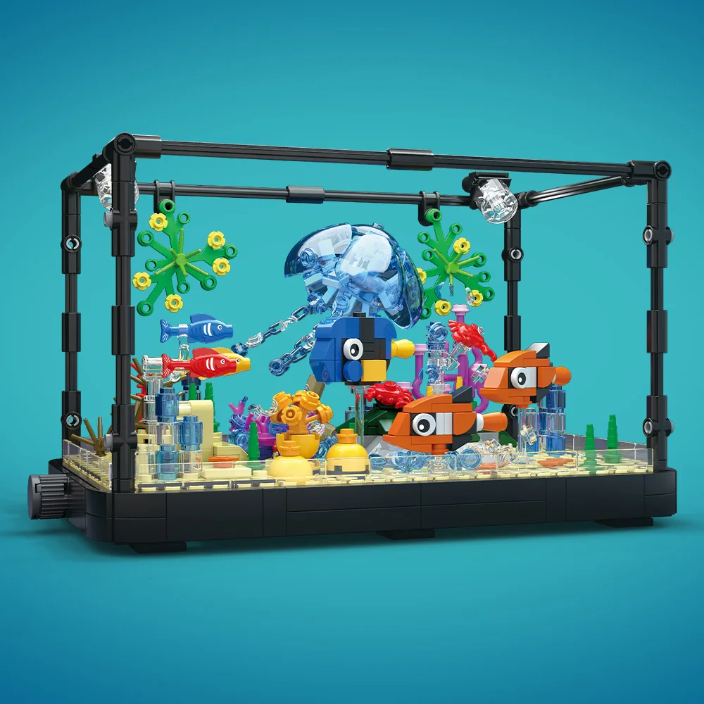 Fish Tank Building Block Set w - Aquarium Fish Saltwater のレビューと価格