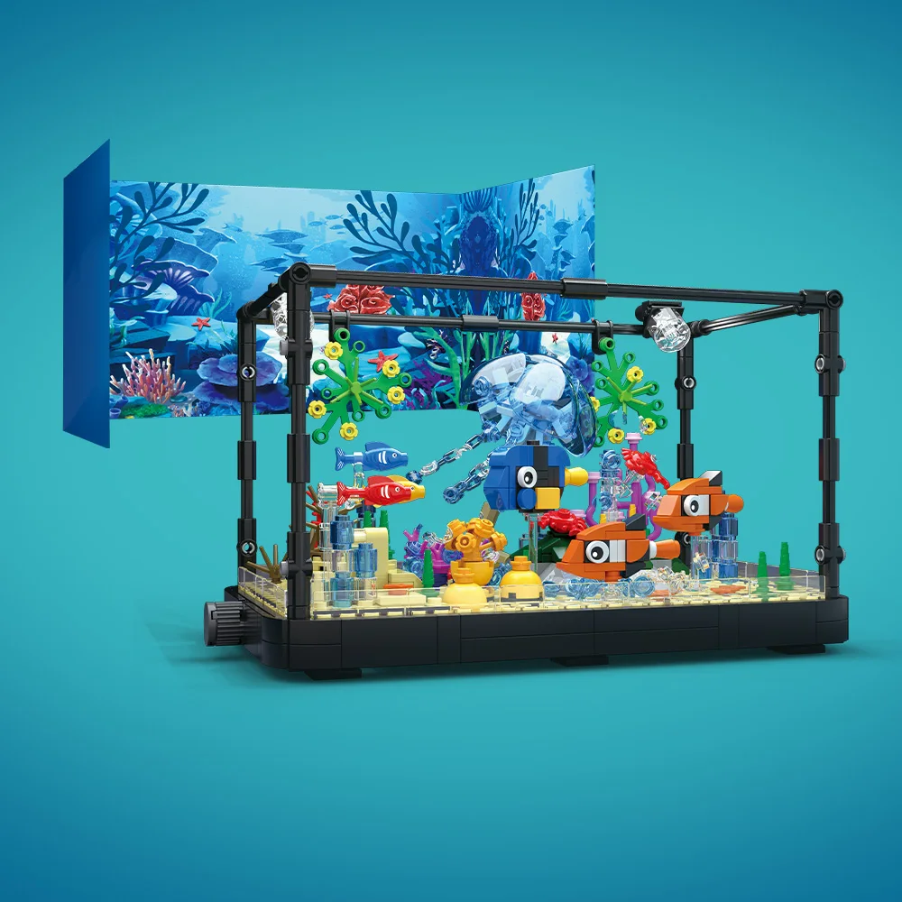 Fish Tank Building Block Set w - Aquarium Fish Saltwater のレビューと価格