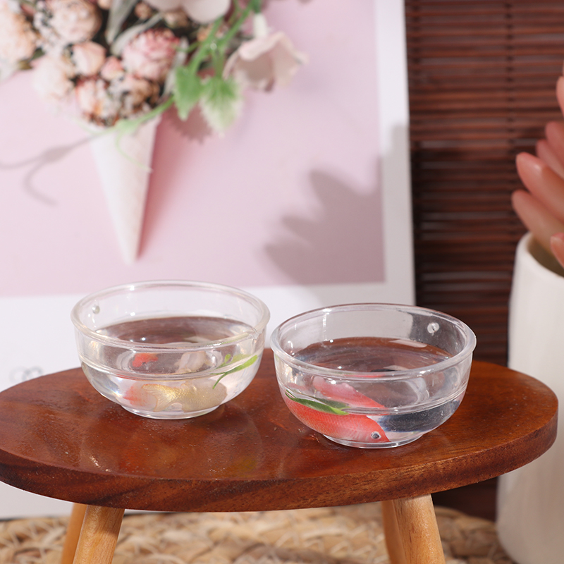 1:12 Dollhouse Miniature Fish  - Aquarium Fish Bowl のレビューと価格