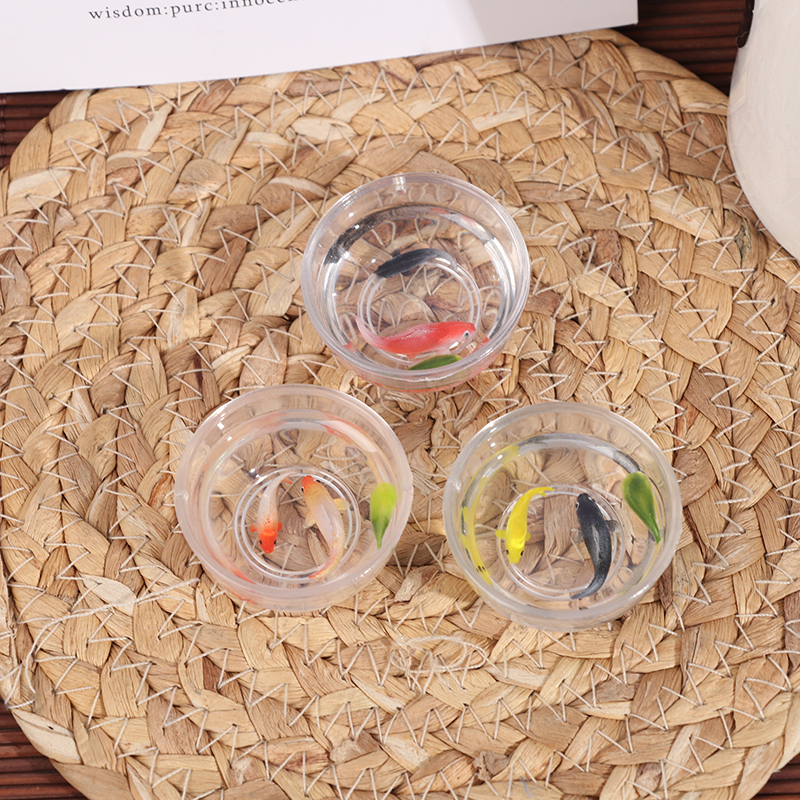 1:12 Dollhouse Miniature Fish  - Aquarium Fish Bowl のレビューと価格