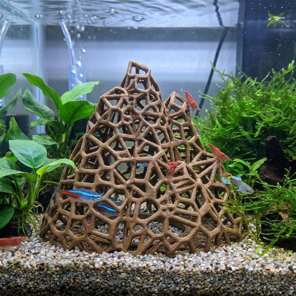 3D Printed Fish Shrimp Hideout - Aquarium Fish Hide のレビューと価格