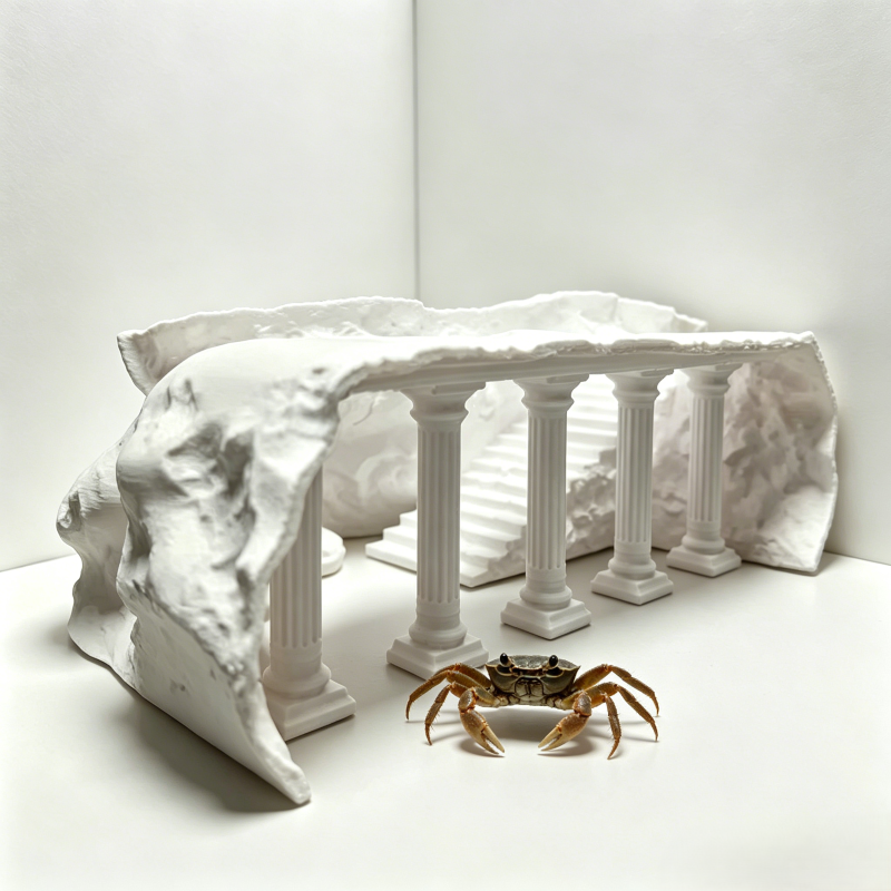 3D Printed Fish Tank Cave, Art - Aquarium Fish Elevator のレビューと価格
