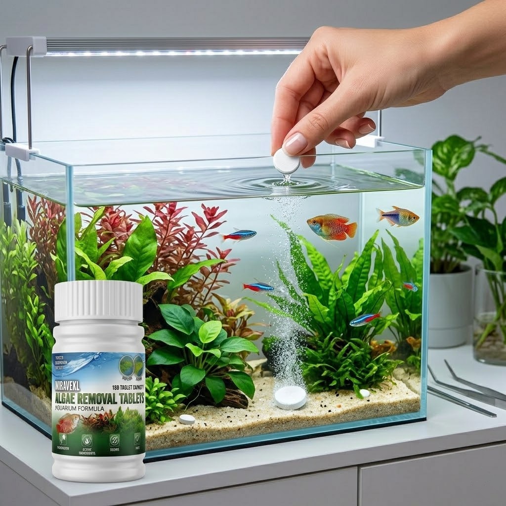 Aquarium Algae Control Tablets - Aquarium Fish Pond のレビューと価格