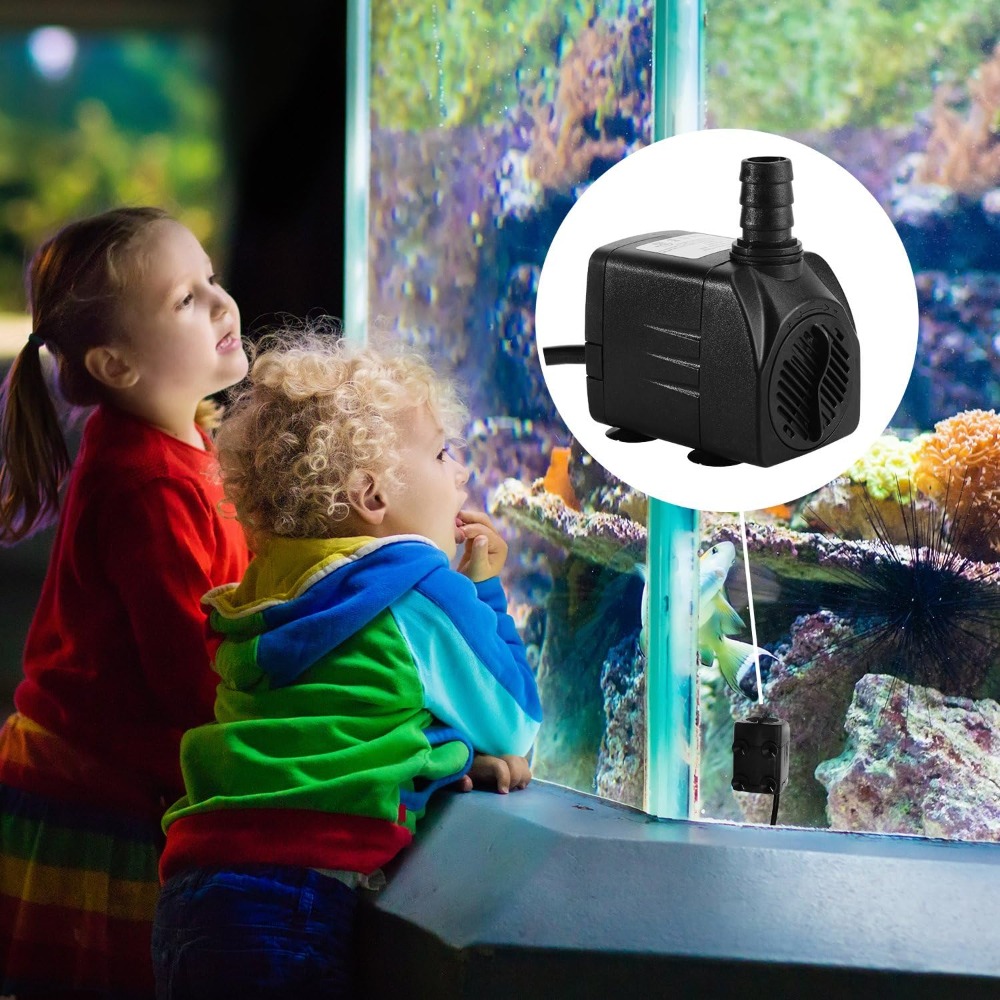 400GPH Submersible Fountain Pu - Aquarium Fish Pond のレビューと価格