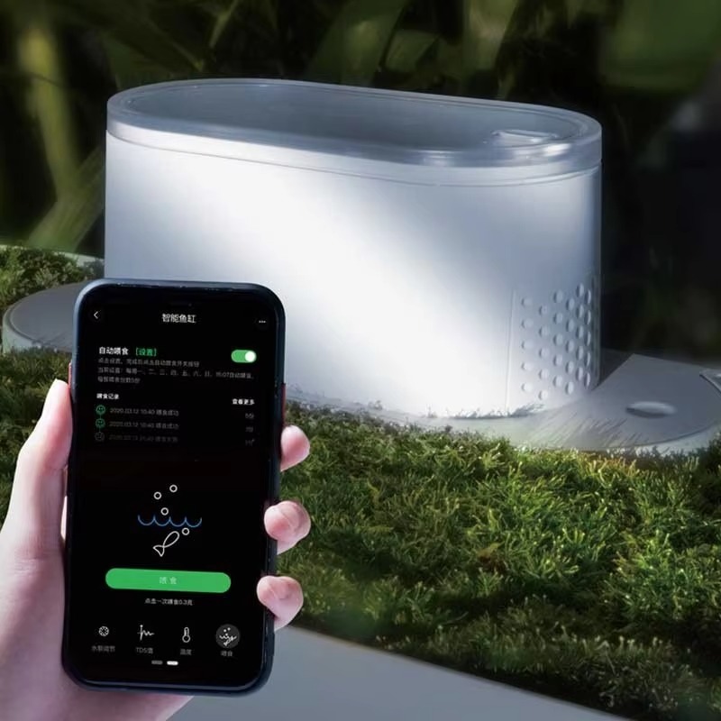 Desktop Smart Aquarium Fish Ta - Aquarium Fish Feeder のレビューと価格