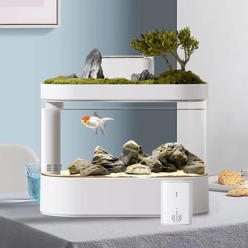 Desktop Smart Aquarium Fish Ta - Aquarium Fish Feeder のレビューと価格