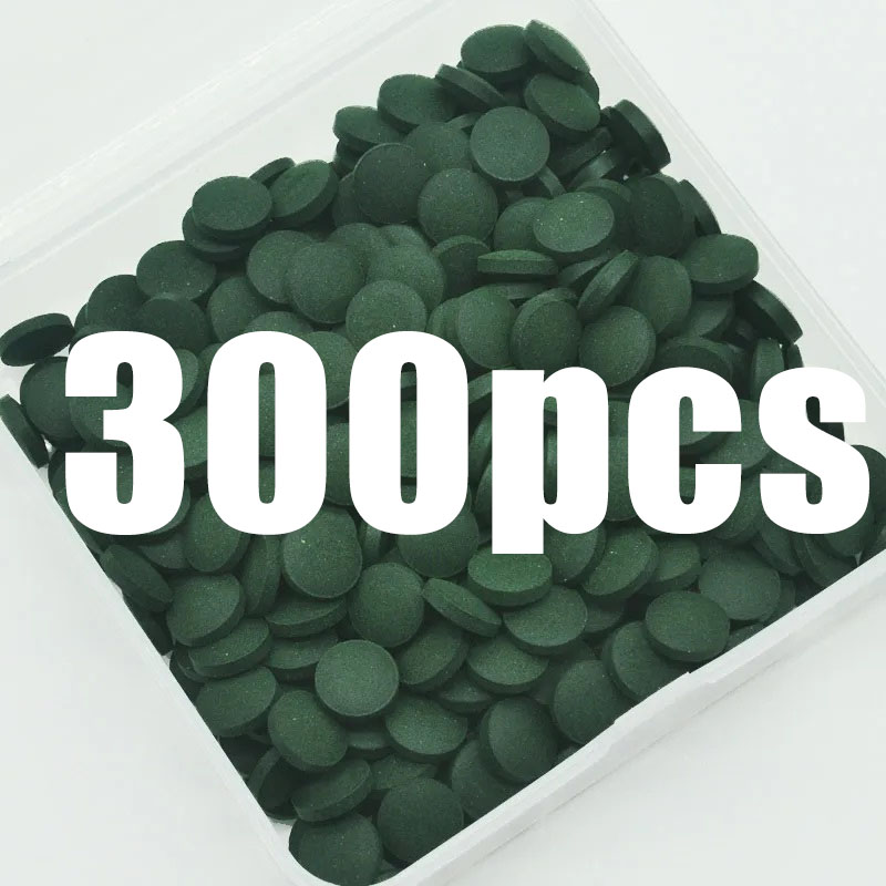 50-300Pcs High Purity Spirulin - Aquarium Fish Vitamin のレビューと価格