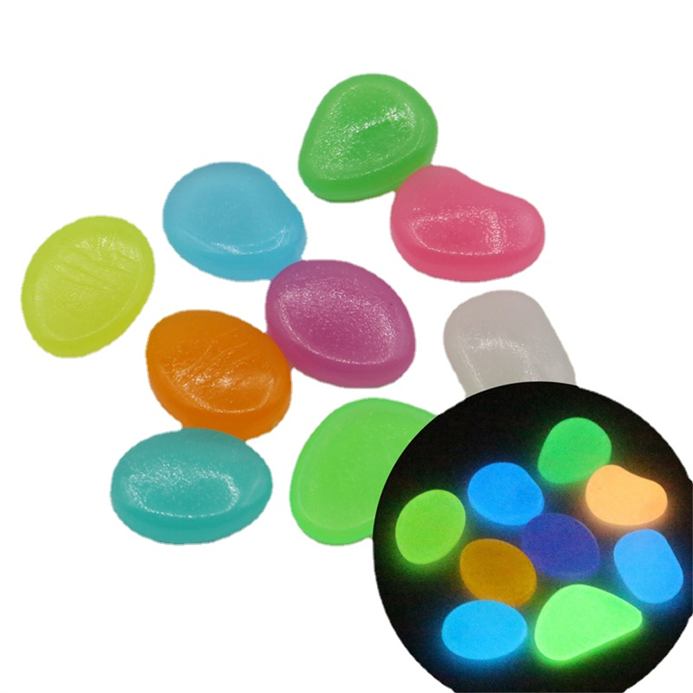50pcs Luminous Stone Fluoresce - Aquarium Fish Saltwater のレビューと価格