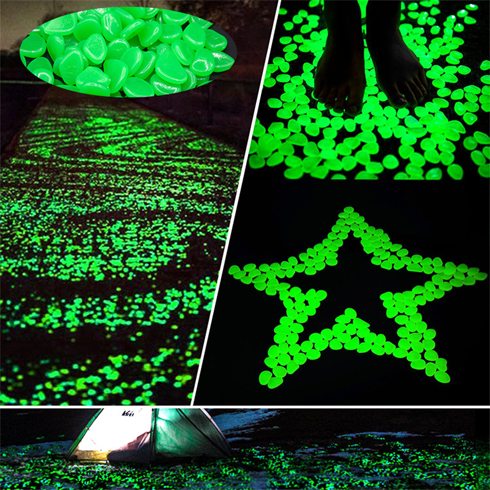 50pcs Luminous Stone Fluoresce - Aquarium Fish Saltwater のレビューと価格