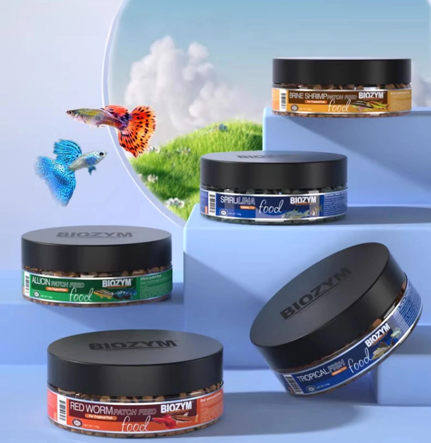 Biozym Patch Fish Food Aquariu - Aquarium Fish Vitamin のレビューと価格