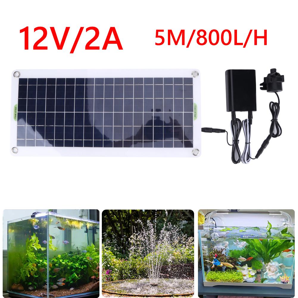 18V 30W Fountain Panel Pump Ga - Aquarium Fish Saltwater のレビューと価格