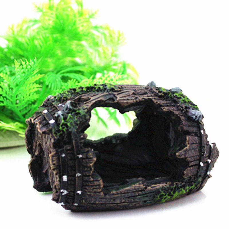 Aquarium Artificial Barrel Cav - Aquarium Fish Hide のレビューと価格