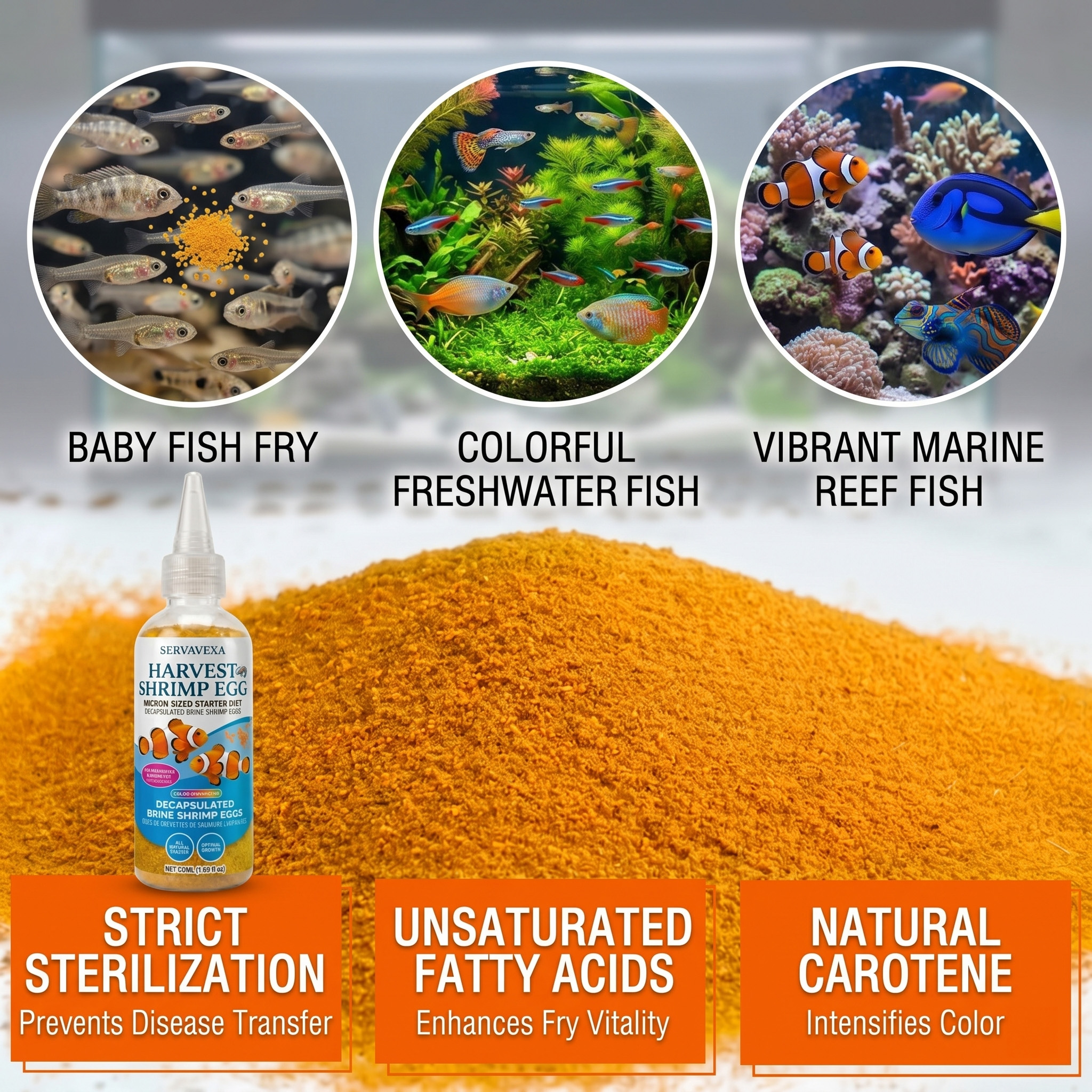 High Protein Fish Food for Bet - Aquarium Fish Vitamin のレビューと価格