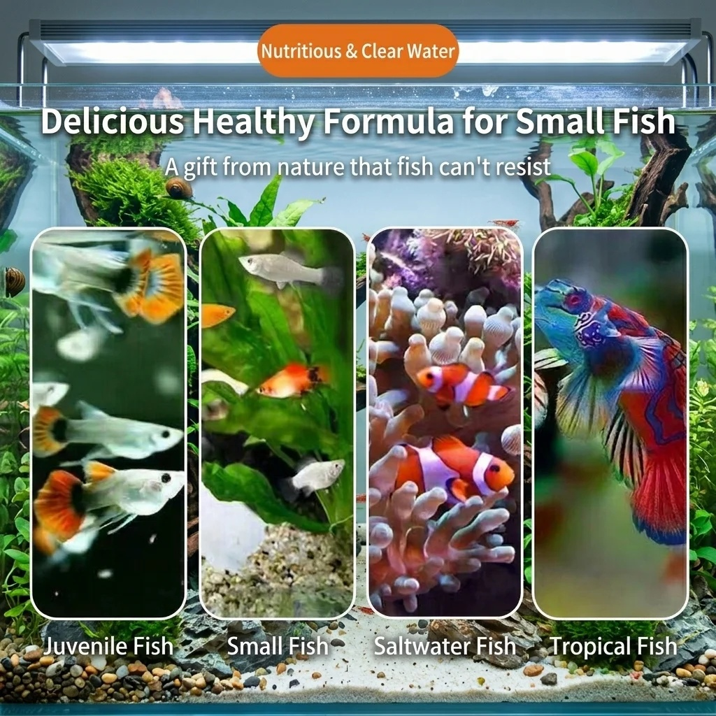 High Protein Fish Food for Bet - Aquarium Fish Vitamin のレビューと価格